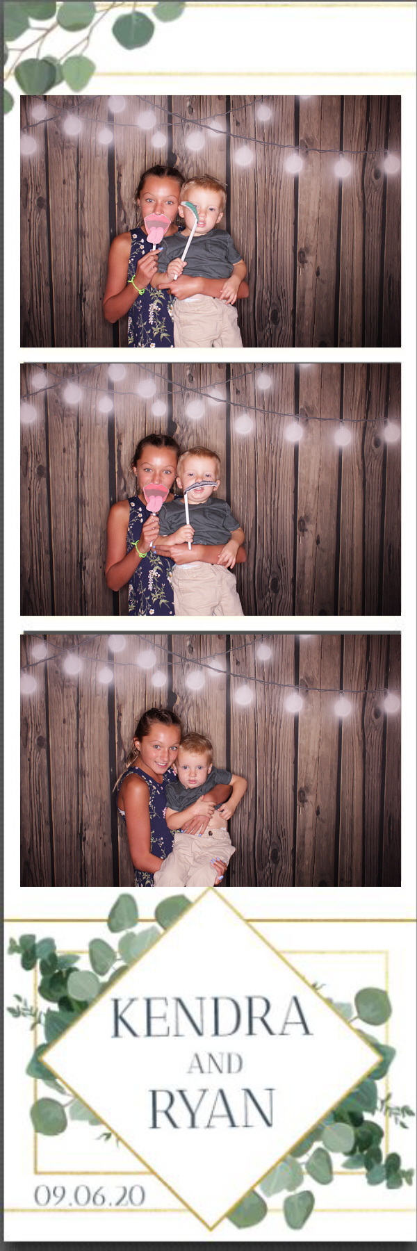 Kendra & Ryan | View more photos from the event at gallery.photoboothbillings.com/u/PhotoBoothBillings/Kendra-Ryan